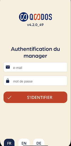 Android application QoodosBusiness screenshort