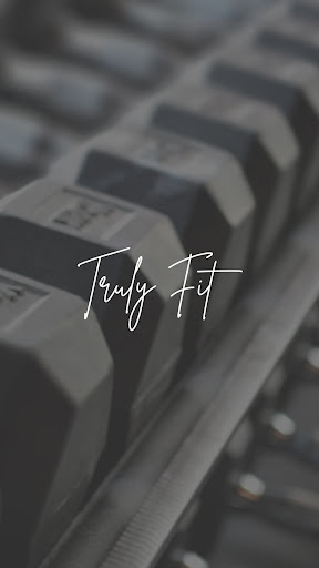 Android application Truly Fit screenshort