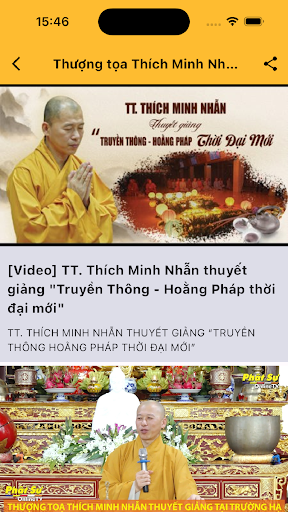 Hoằng Pháp Online Screen 3