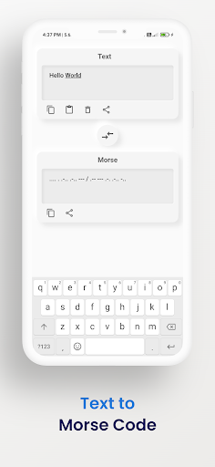 Morse Code Screen 2