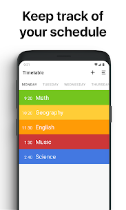 Class Timetable – Schedule App Apk Download 3
