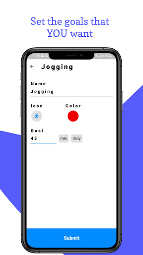 Knuckle - Habit Tracker Screen 2