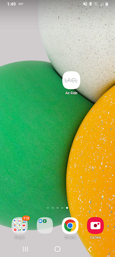 Android application Air Ride screenshort