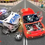 Cover Image of Скачать Полицейская машина: автокатастрофа 3d  APK