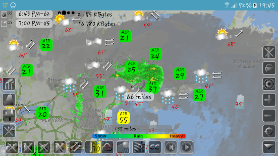 eMap HDF: weather & earthquake  Screenshots 18
