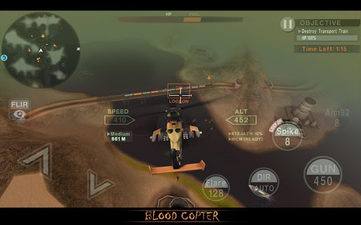 Blood Copter v0.2.5 MOD APK (Unlimited Money, Gems)