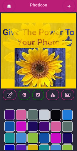 Android application Photicon screenshort