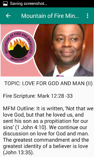 Mountain of Fire Ministries Devotional