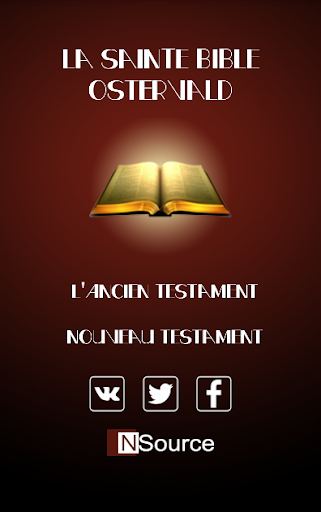 Android application Study French Bible Offline screenshort