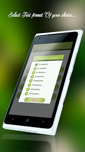 Android application Biology MCQs screenshort