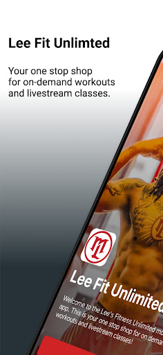 Android application Lee Fit Unlimted screenshort