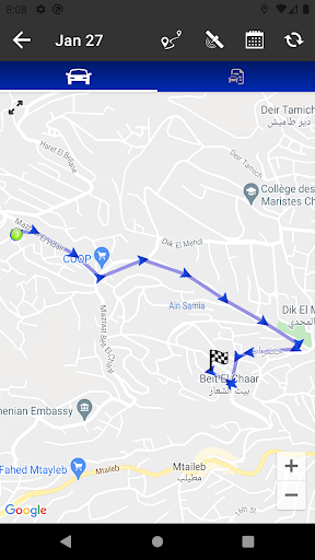 Android application EasyTech Fleet Tracker screenshort
