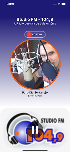 Studio FM - Luiz Antônio Screen 2