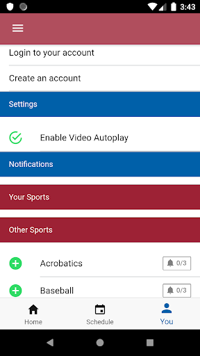 Presbyterian Athletics Screen 3