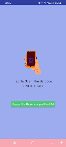Android application Barcode Scanner screenshort