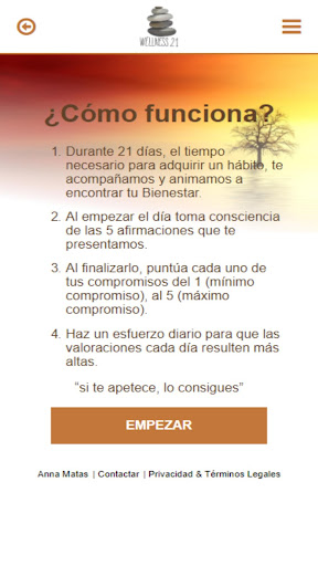 Wellness 21 Screen 2
