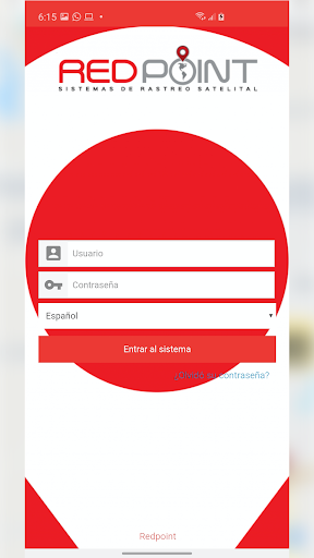 Android application Redpoint GPS screenshort