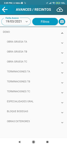 Foco Avance Screen 3