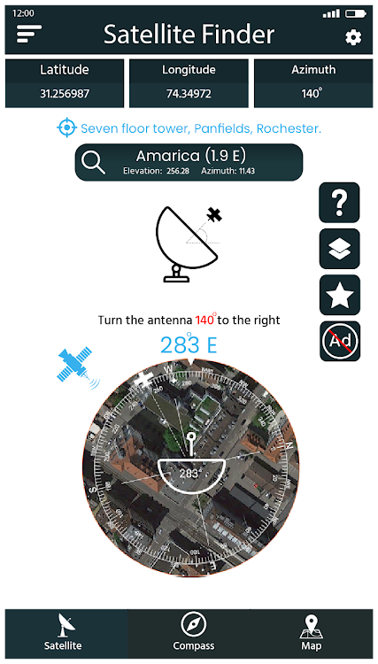 Satellite Finder - Dish Align - 7.0 - (Android)