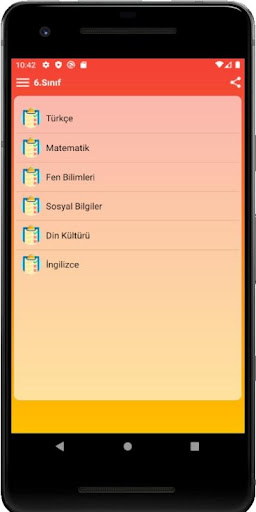 Ortaokul 6. Sınıf Screen 2
