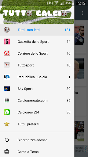 Anteprima dell'app
