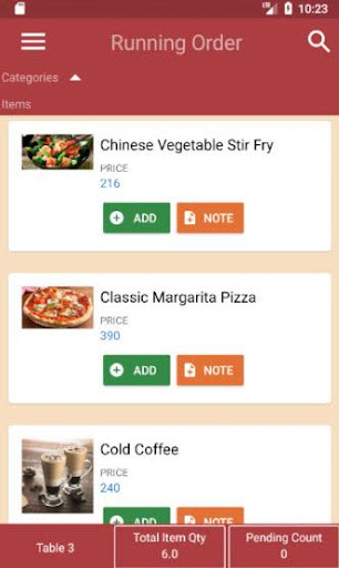 HDRestaurant Screen 2