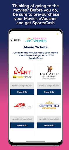 Peninsula Waves Rewards Screen 2