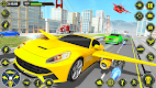 screenshot of Muscle Car Robot Car Game