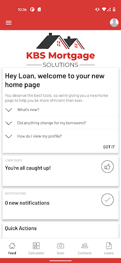 Android application My Mortgage | KBS screenshort