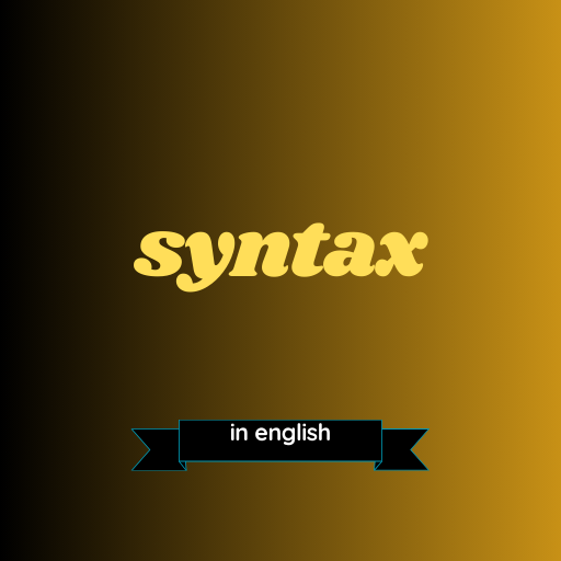 syntax - Google Play 앱