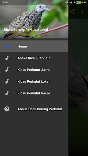 Android application Kicau Perkutut Lokal Gacor screenshort