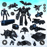 Cover Image of Download Flying Tiger Robot Car Games  APK