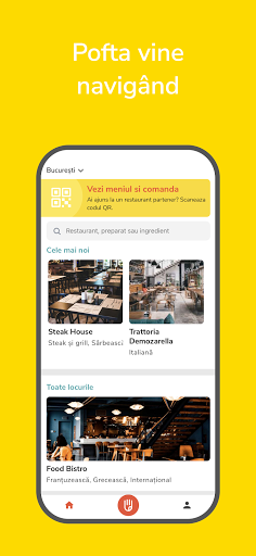 Android application Poftigo screenshort