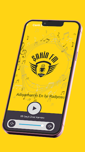 Android application ŞAHİN FM screenshort