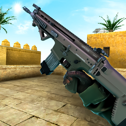 Fps Shooting Games – Gun Fire Logo