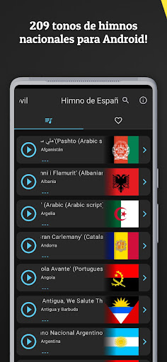 Vista previa de la aplicación