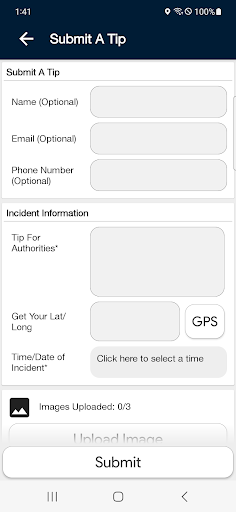Screenshot of Peoria County Sheriff’s Office