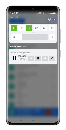 Android application Nff Music Player screenshort