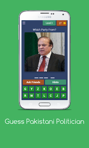 Guess Pakistani Politician – Quiz Game