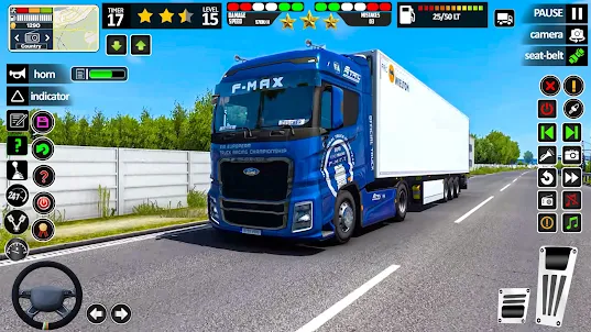 Real Cargo Truck Transport 3d