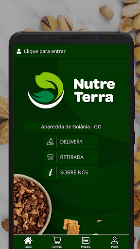 Android application Nutre Terra screenshort