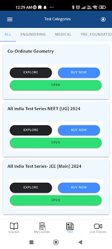 Android application Gyan-Ganga Coaching Center screenshort