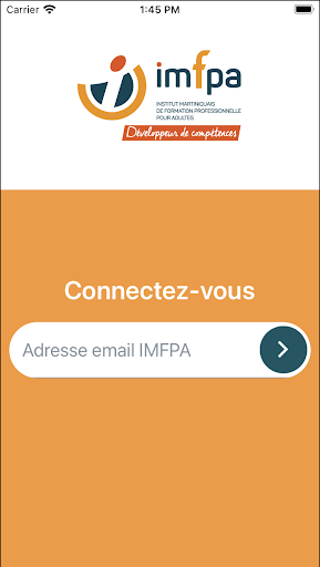 IMFPApp Screen 2