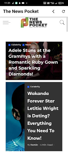 Android application The News Pocket screenshort