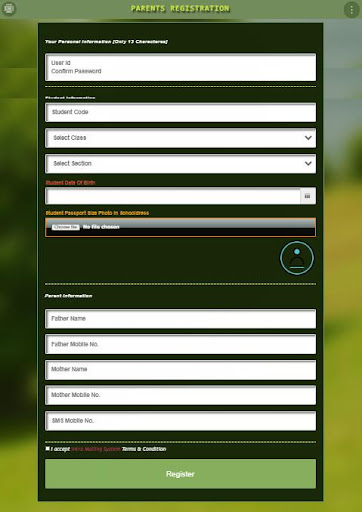 cghs parents app Screen 3