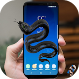 Snake on Mobile screen Joke - Hissing/Crawling icon