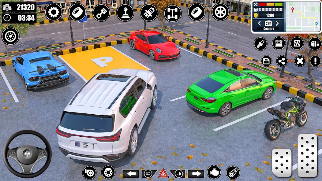 Modern Car Parking - Car Games 1.2.2 APK + Mod (Unlimited money) untuk android