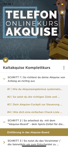 Android application Umsatzuni | Verkauf & Akquise screenshort