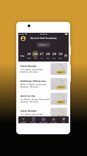 Second Self Academy Screen 3