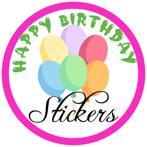 Stickers Happy Birthday logo